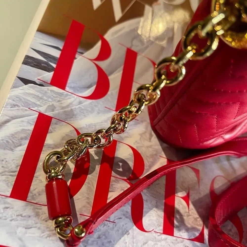 Lorenzi red leather